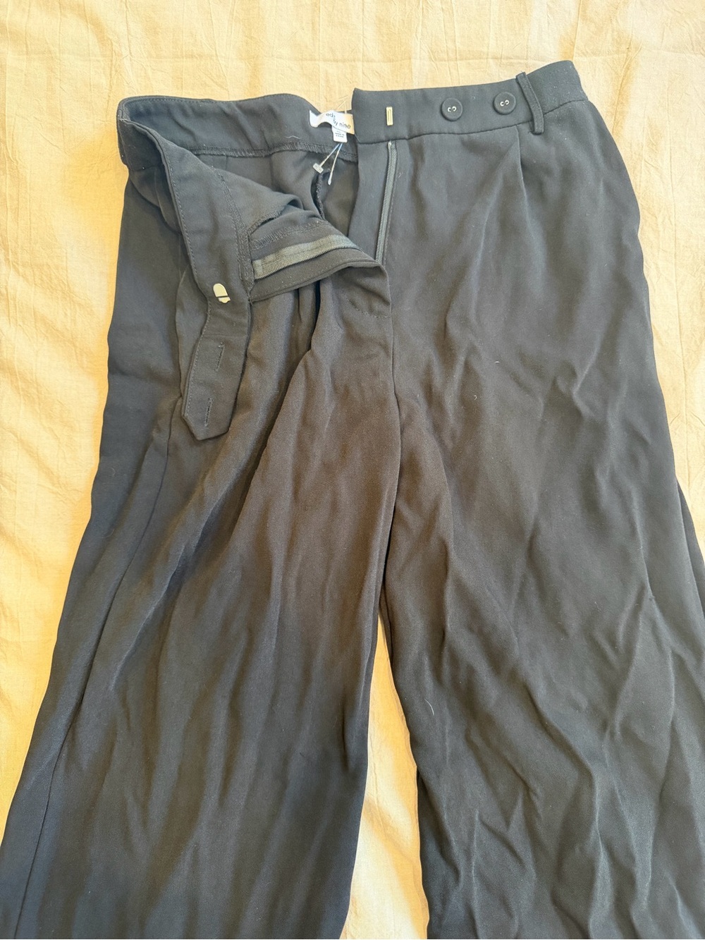 Black Dress Pants Classic Straight Fit
